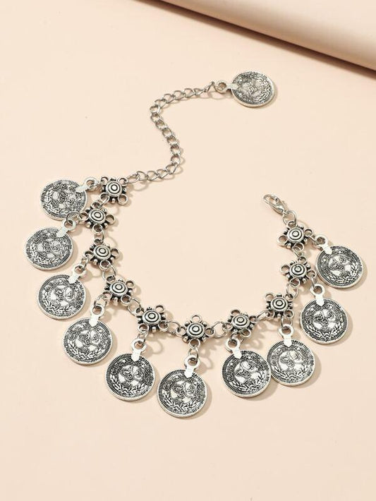 Coin Decor Chain Bracelet - LuckyFash™