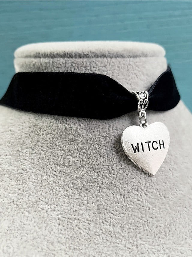 Women's necklace Vintage Halloween Heart Necklaces - LuckyFash™