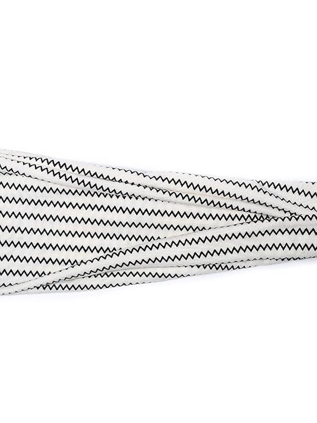 europe and the united states cross-border fashion sports hairband yoga bundle sweat-absorbing headband new ladies wide-brimmed printed headwear - LuckyFash™