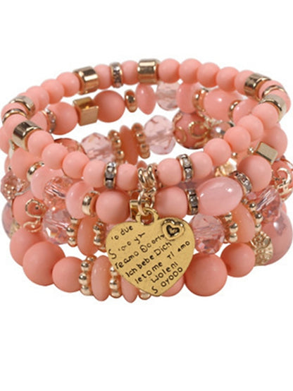 Women's Bracelets Fashion Street Heart Bracelets & Bangles - LuckyFash™