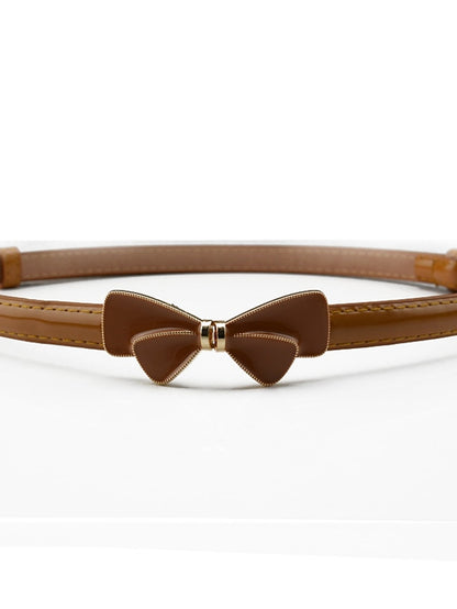 Women's Skinny Belt Party Street Dailywear Holiday Black White Belt Pure Color Resin Pink Fall Winter Spring - LuckyFash™