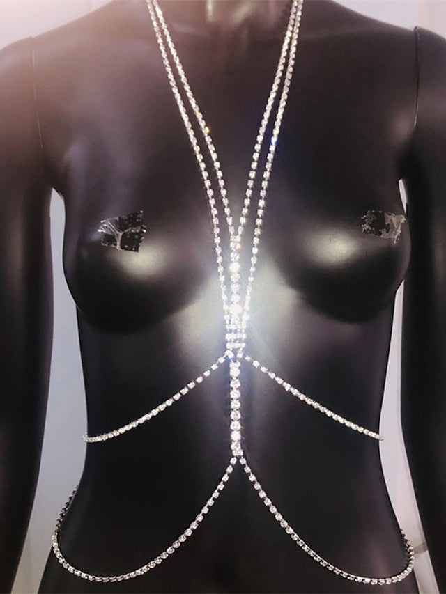 Women's body chain Chic & Modern Street Pure Color Headwear - LuckyFash™