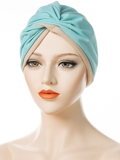 Women's Turban Home Daily Holiday Patchwork Quilted Polyester Casual Sweet Casual Casual / Daily Convenient 1 pcs - LuckyFash™