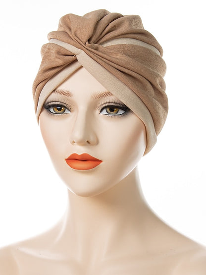 Women's Turban Home Daily Holiday Patchwork Quilted Polyester Casual Sweet Casual Casual / Daily Convenient 1 pcs - LuckyFash™