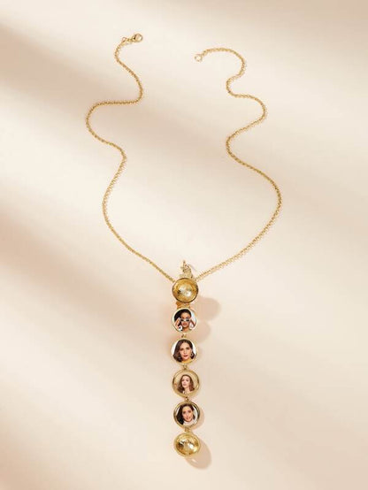 Detachable Lock Charm Chain Necklace 1pc - LuckyFash™