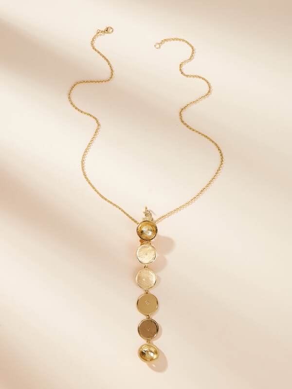 Detachable Lock Charm Chain Necklace 1pc - LuckyFash™
