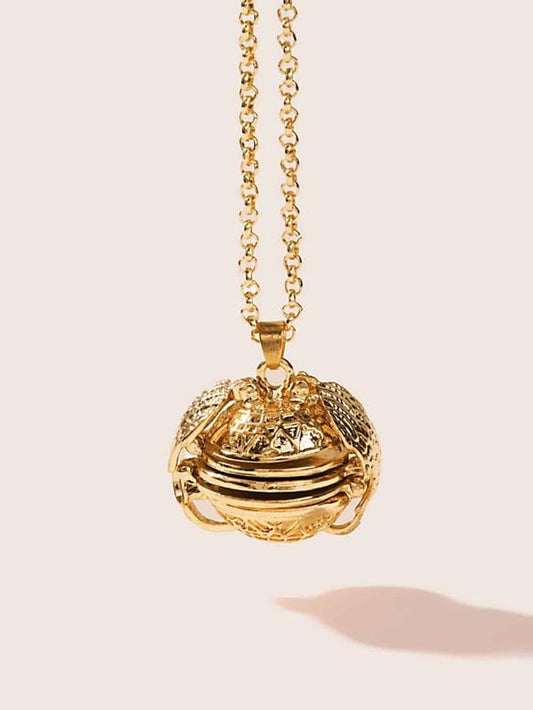 Detachable Lock Charm Chain Necklace 1pc - LuckyFash™