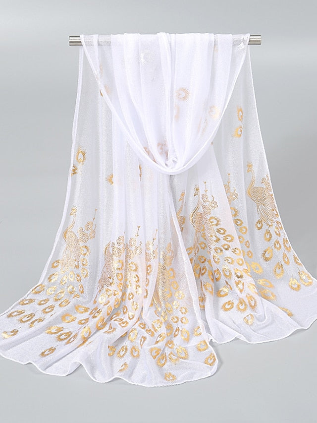 Women's Shawl Daily Holiday Polyester Casual Formal Sunscreen Decoration 1 PC - LuckyFash™