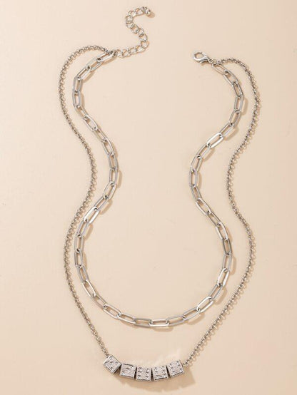 Dice Decor Layered Necklace - LuckyFash™