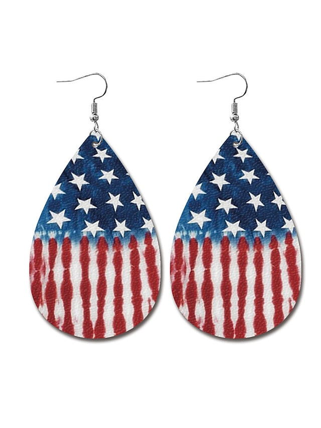 Women's Earrings Fashion Outdoor National Flag Earring - LuckyFash™