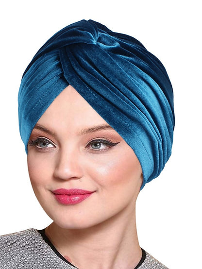 Women's Muslim Hijab Bonnet Outdoor Home Daily Solid / Plain Color Polyester Casual Casual / Daily 1 pcs - LuckyFash™