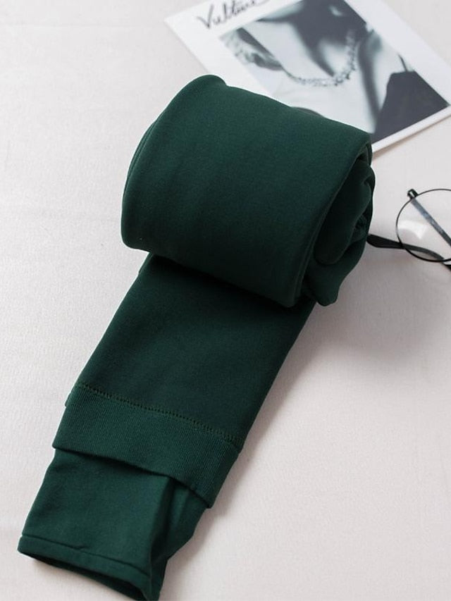 Women's Panty Hose Office Work Daily Spandex Nylon Basic Classic Warm 1 Pair - LuckyFash™