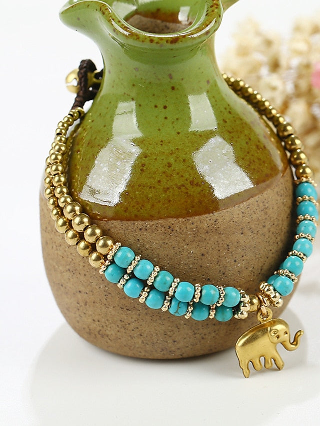 Women's Bracelets Ethnic Style Street Elephant Bracelets & Bangles - LuckyFash™