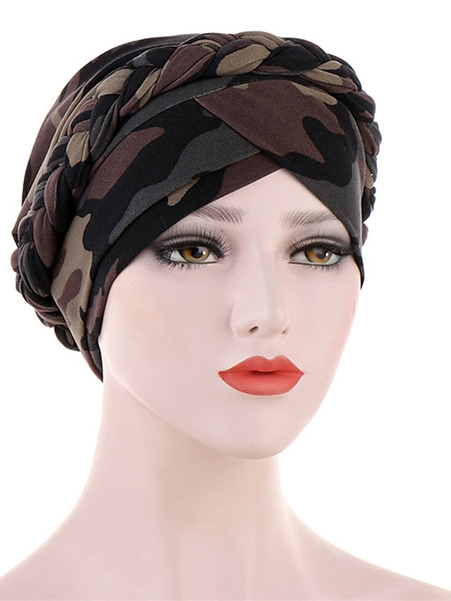Cotton Print Muslim Turban Scarf For Women Islamic Inner Hijab Caps Arab Wrap Head Scarves Femme Musulman Turbante Mujer - LuckyFash™
