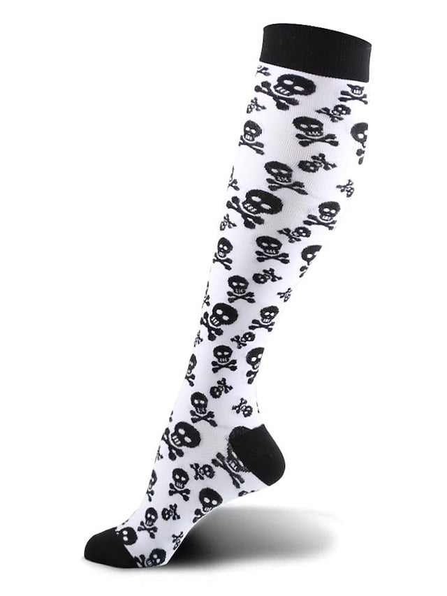 Unisex Knee High Socks Party Halloween Daily Spandex Nylon Cosplay Casual Warm Casual 1 Pair - LuckyFash™