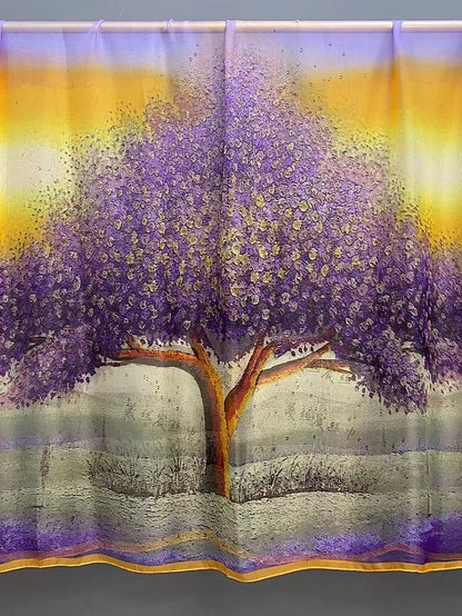 Women's Scarves Satin Scarves Gift Daily Holiday Flowers Chiffon Casual Bohemia Sunscreen Casual Wedding 1 PC - LuckyFash™