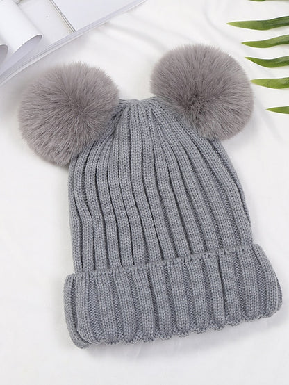 Women's Hat Beanie / Slouchy Black Pink Yellow Outdoor Street Dailywear Knit Pure Color Comfort Warm Breathable - LuckyFash™