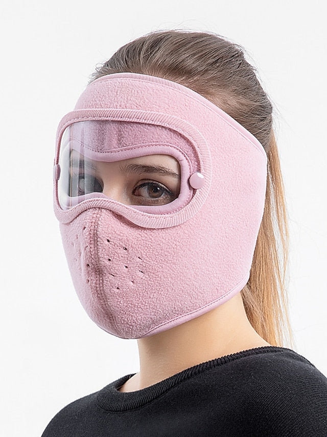 Men's Women's Full Face Cover Sports & Outdoor Daily Cycling / Bike Fashion Polyester Sports & Outdoors Warm 1 pcs - LuckyFash™