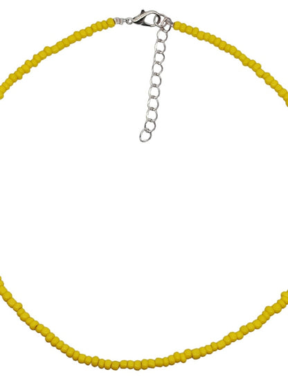 Women's necklace Ethnic Style Street Pure Color Necklaces - LuckyFash™