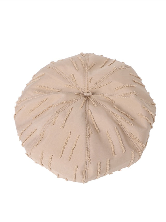 Fashion Black Beret Women Spring Summer Thin Breathable Painter Hat Trendy Artist Hat - LuckyFash™