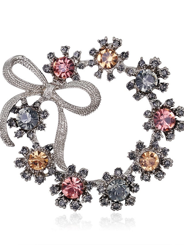 Women's Brooches Chic & Modern Street Flower Brooch / Silver / Fall / Winter / Spring / Summer - LuckyFash™