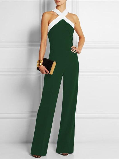 Elegant Off-shoulder High-waist Jumpsuit - LuckyFash™