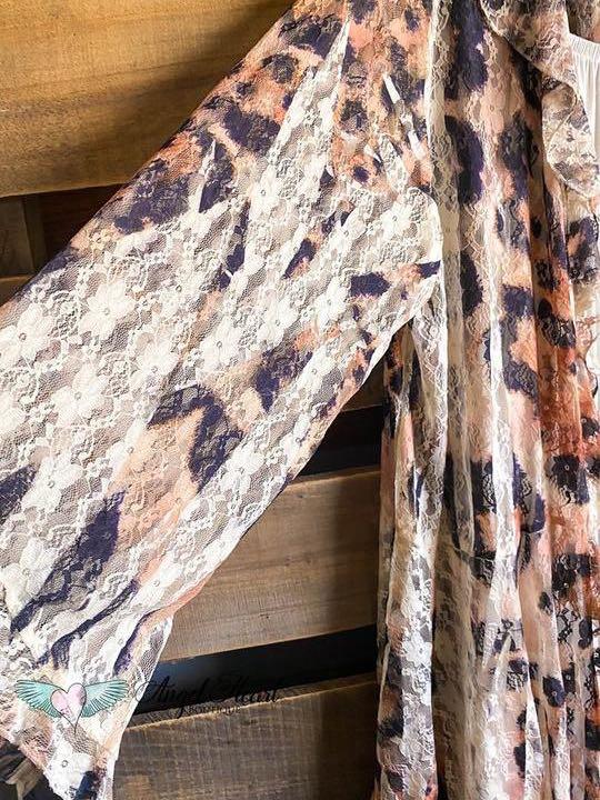 Embracing Love Lace Cardigan - Beige/leopard - LuckyFash™