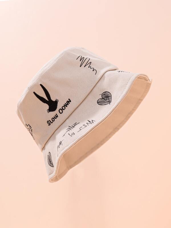 Embroidered Bucket Hat - LuckyFash™