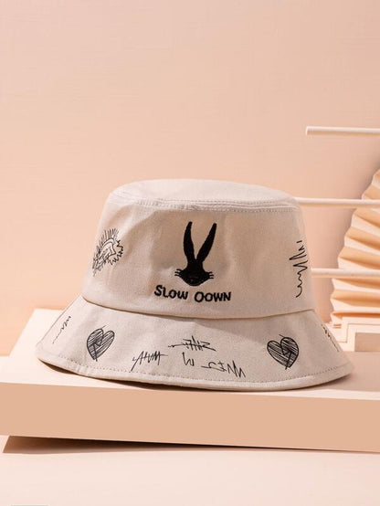 Embroidered Bucket Hat - LuckyFash™