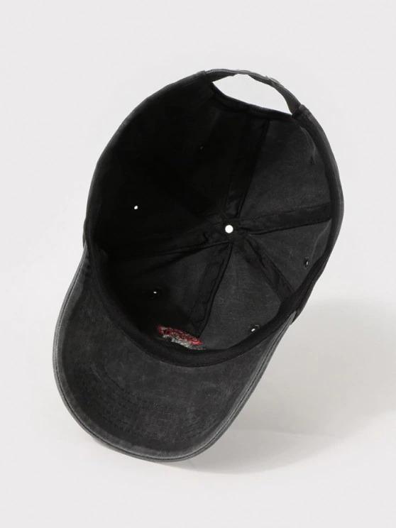 Embroidered Rose Baseball Cap - LuckyFash™