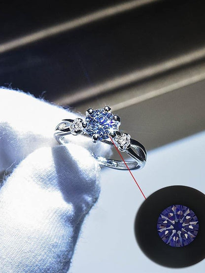 Wedding Ring For Women's Anniversary Party Evening Gift Imitation Diamond Alloy Classic - LuckyFash™