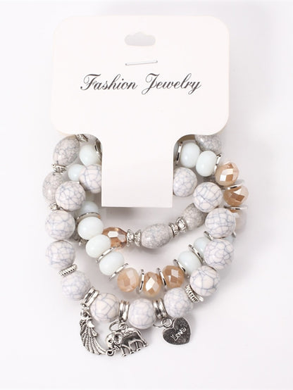 Women's Bracelets Textured Street Heart Bracelets & Bangles - LuckyFash™