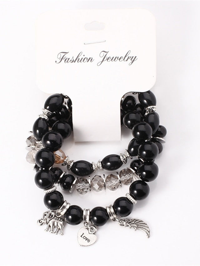 Women's Bracelets Textured Street Heart Bracelets & Bangles - LuckyFash™