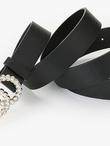 Women's Belt Leather White Black Camel Khaki Coffee Waist Belt Outdoor Street Daily Holiday Pure Color / Spring / Summer / Fall / Winter / Alloy - LuckyFash™