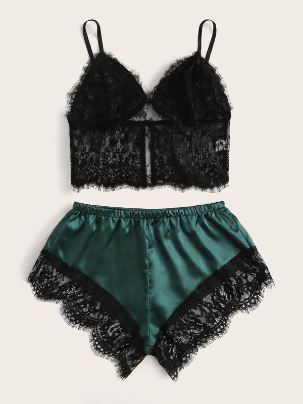 Eyelash Floral Lace Lingerie Set - LuckyFash™