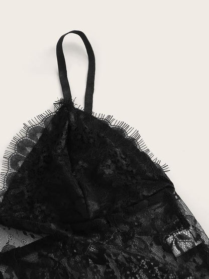 Eyelash Floral Lace Lingerie Set - LuckyFash™