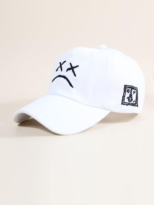 Facial Expression Embroidered Baseball Cap - LuckyFash™