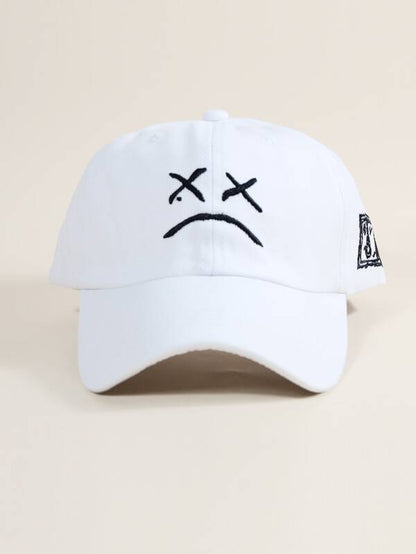 Facial Expression Embroidered Baseball Cap - LuckyFash™
