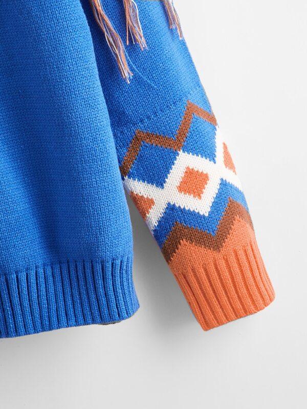 Fair Isle Pattern Sweater - LuckyFash™