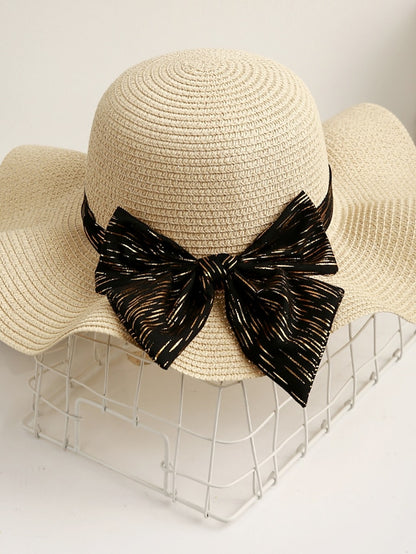 Women's Sun Hat Daily Holiday Straw Vacation Casual Beach Sunscreen Breathability Casual 1 pcs - LuckyFash™