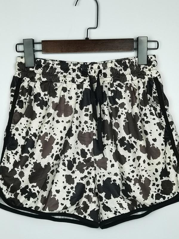 Fashion Drawstring Contrast Sports Shorts - LuckyFash™