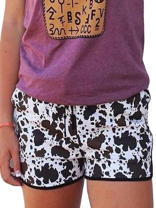 Fashion Drawstring Contrast Sports Shorts - LuckyFash™