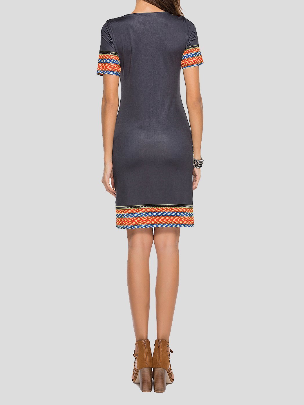 Fashion Ethnic Print Pocket Dress - LuckyFash™