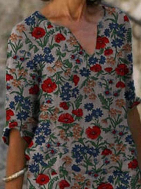 Fashion Floral Print Dress - LuckyFash™