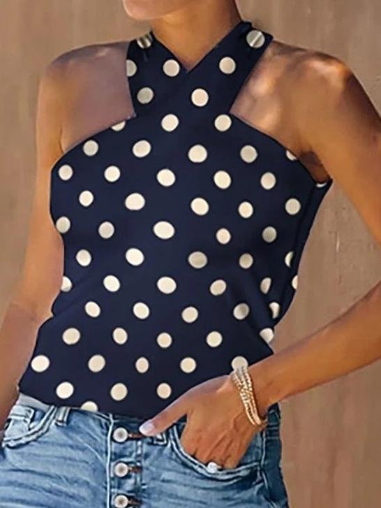 Fashion Halter Strapless Lace-up Vest - LuckyFash™