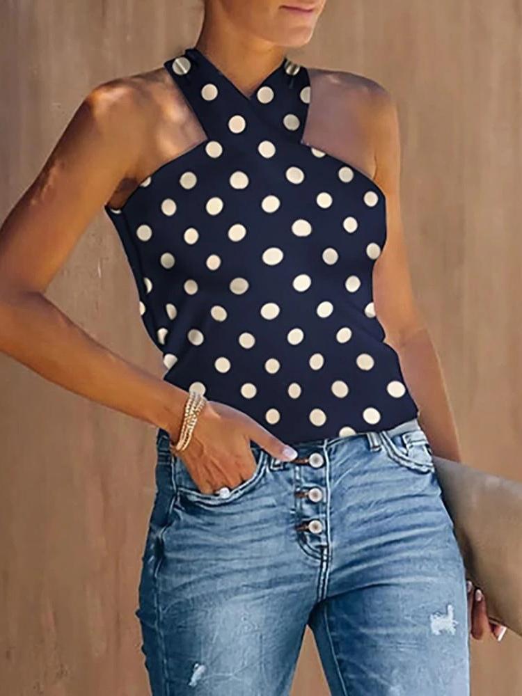 Fashion Halter Strapless Lace-up Vest - LuckyFash™