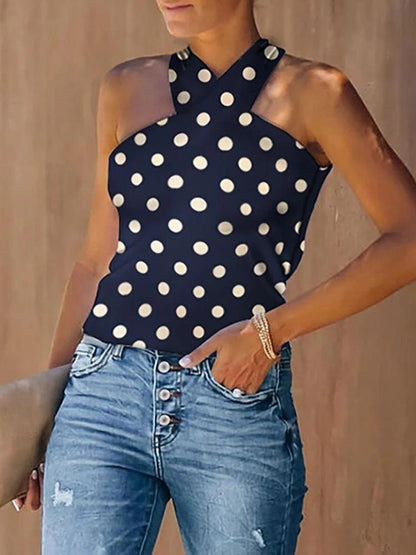 Fashion Halter Strapless Lace-up Vest - LuckyFash™