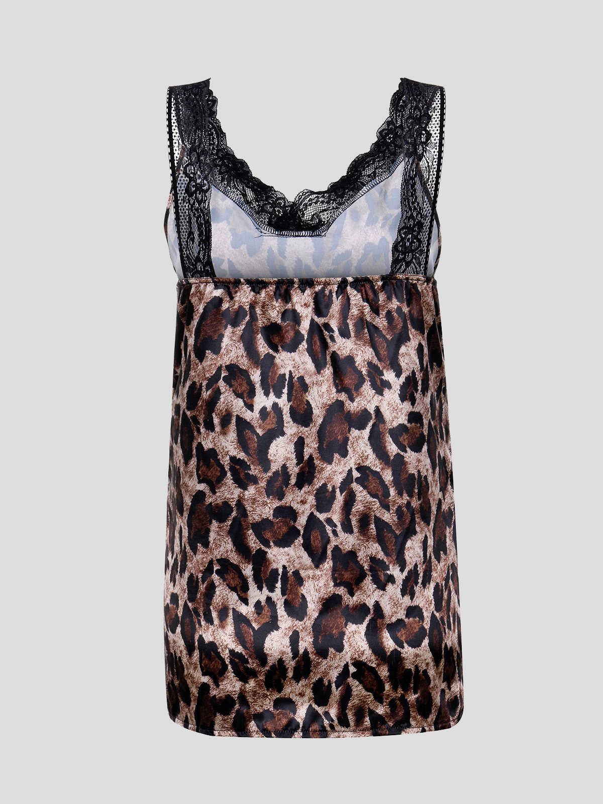 Fashion Leopard Lace Stitching Camisole - LuckyFash™