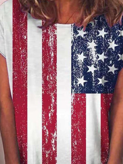 Fashion Personality Printed Short-sleeved T-shirt - LuckyFash™