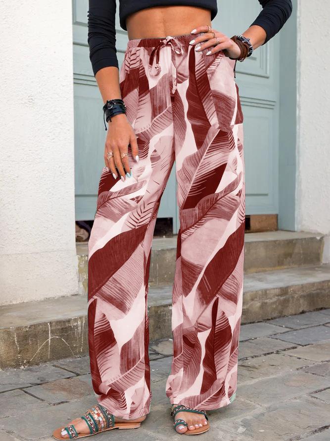 Fashion Printed Casual Wide-leg Pants - LuckyFash™
